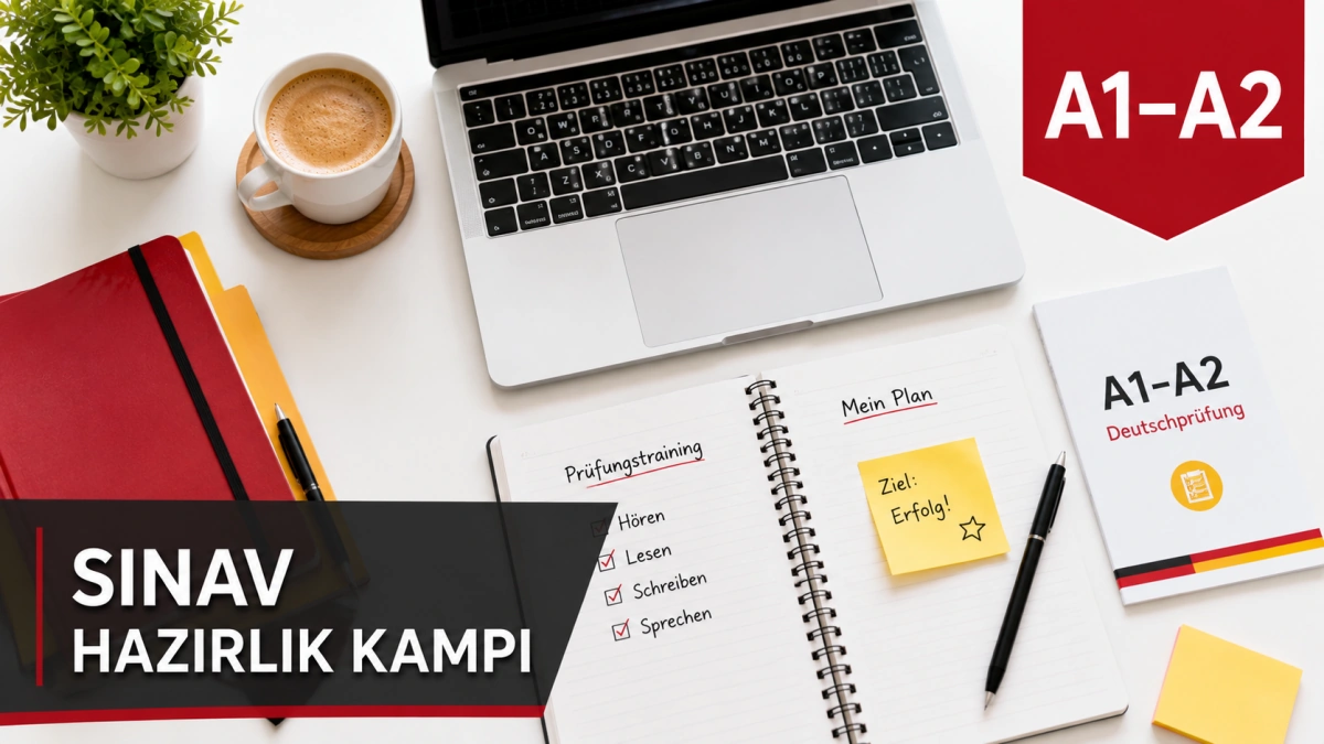 A1-A2 Sınav Hazırlık Kampı kapak fotoğrafı