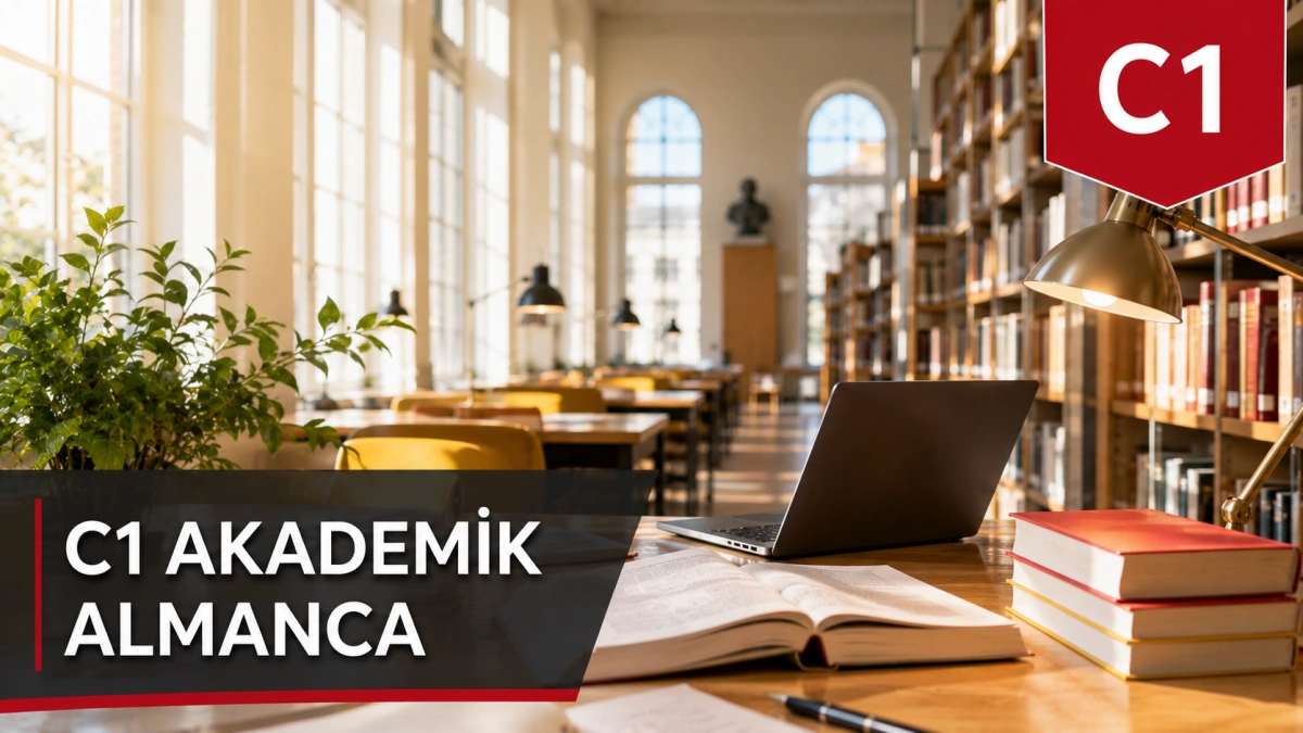 C1 Akademik Almanca Hazırlık Programı kapak fotoğrafı