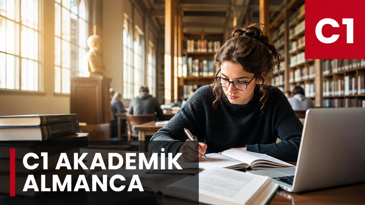 C1 Akademik Almanca Hazırlık kapak fotoğrafı